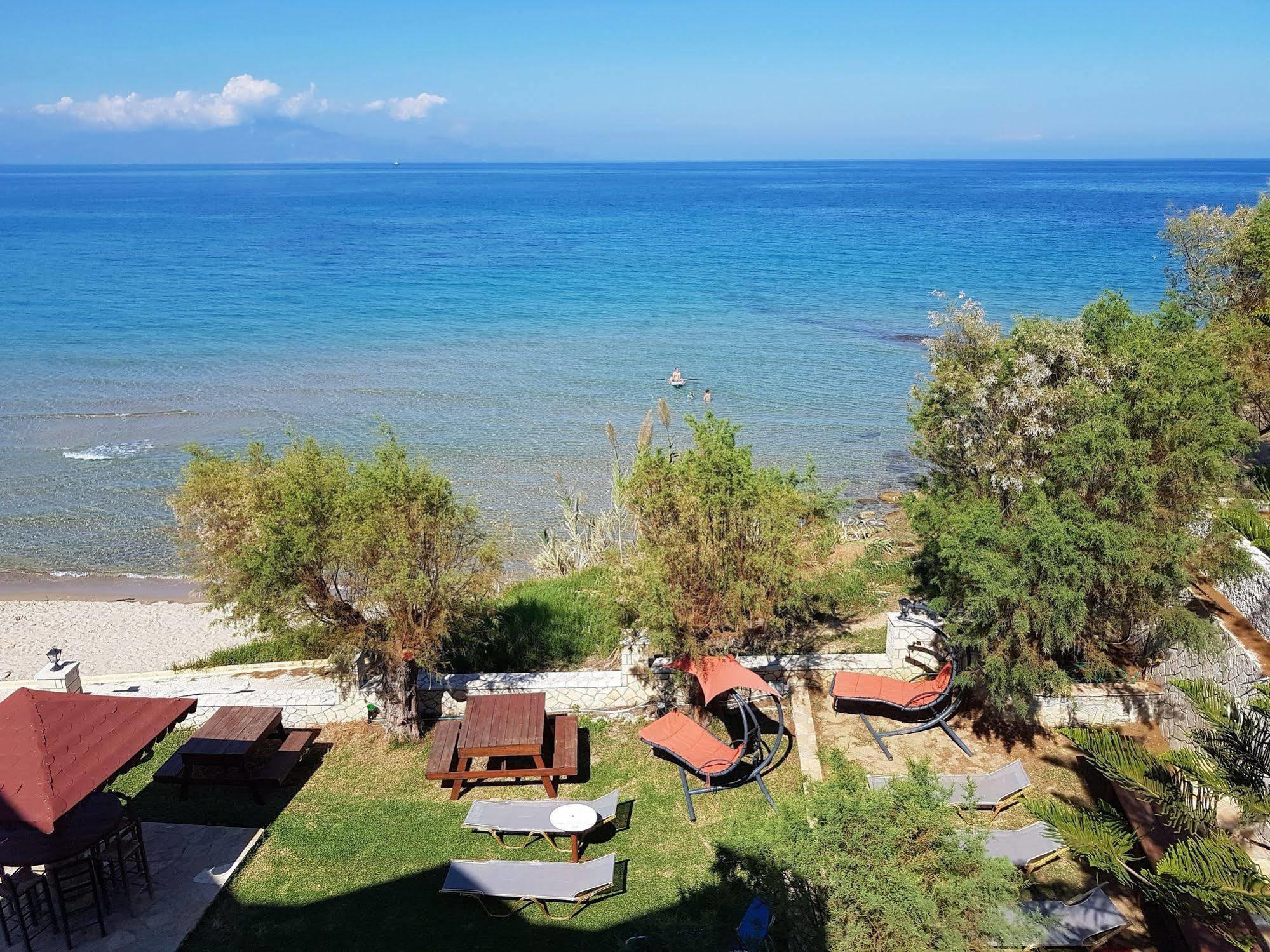 Kavos Psarou Studios & Apartments エクステリア 写真